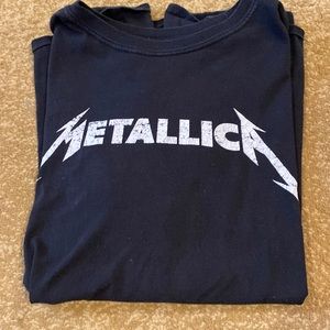 Men’s large Metallica shirt